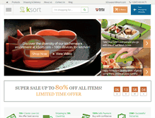 Tablet Screenshot of ksort.com